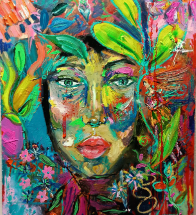 Indigo Grace - Art Piece 1
